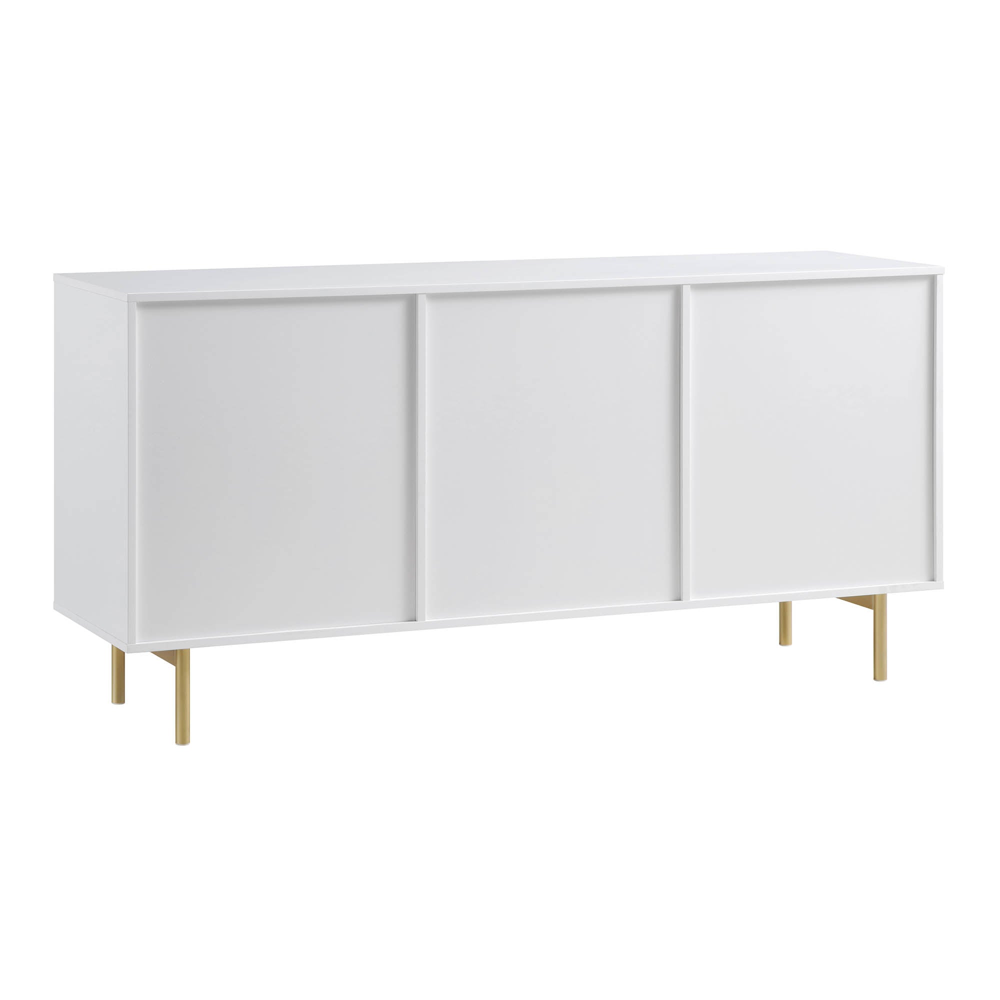 Richmond Ridged Large Sideboard, Matte White