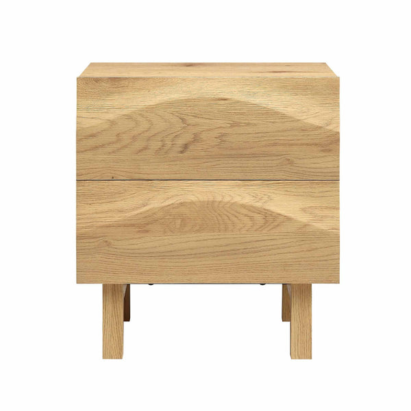 Moriko 2 Drawer Nightstand