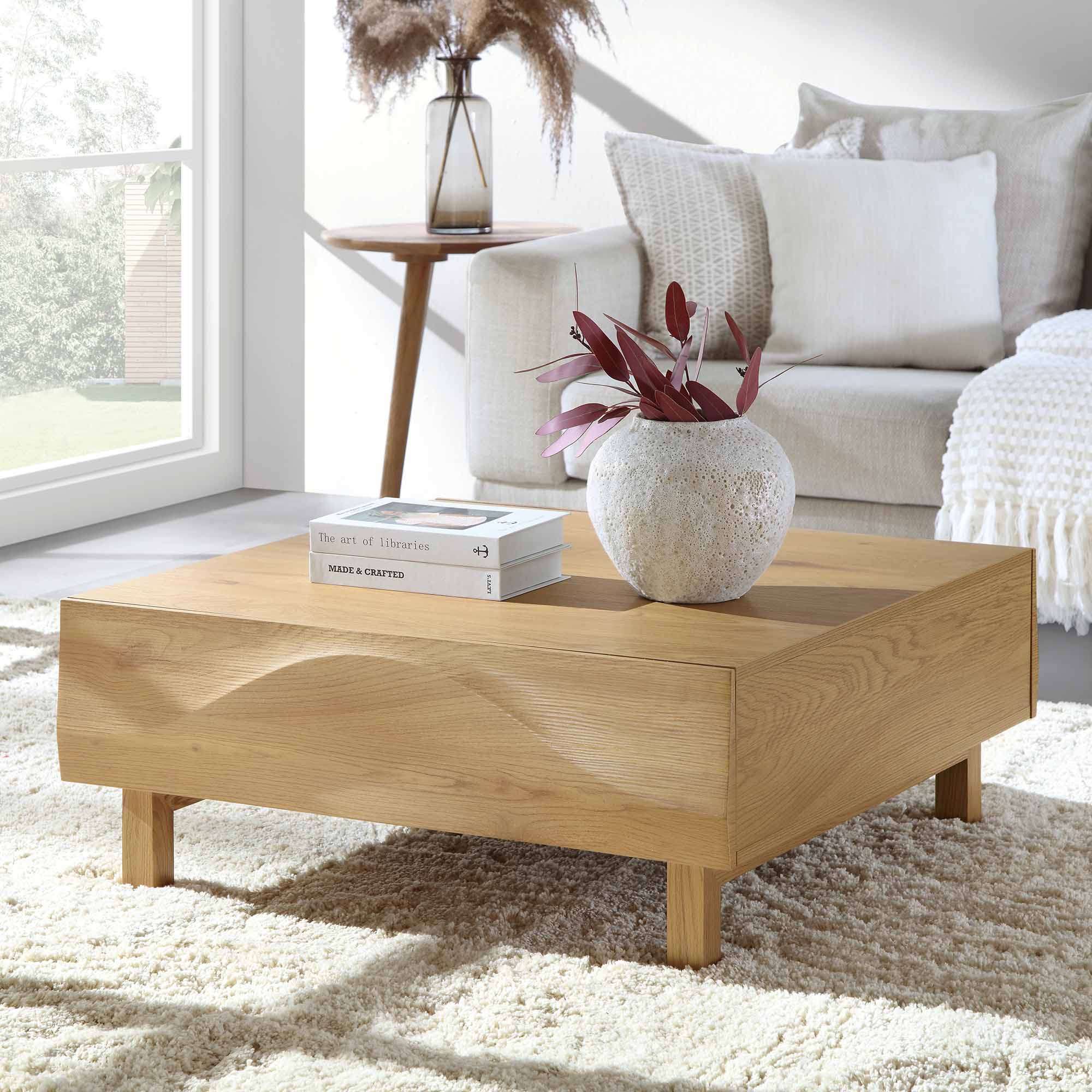 Moriko 2 Drawer Coffee Table