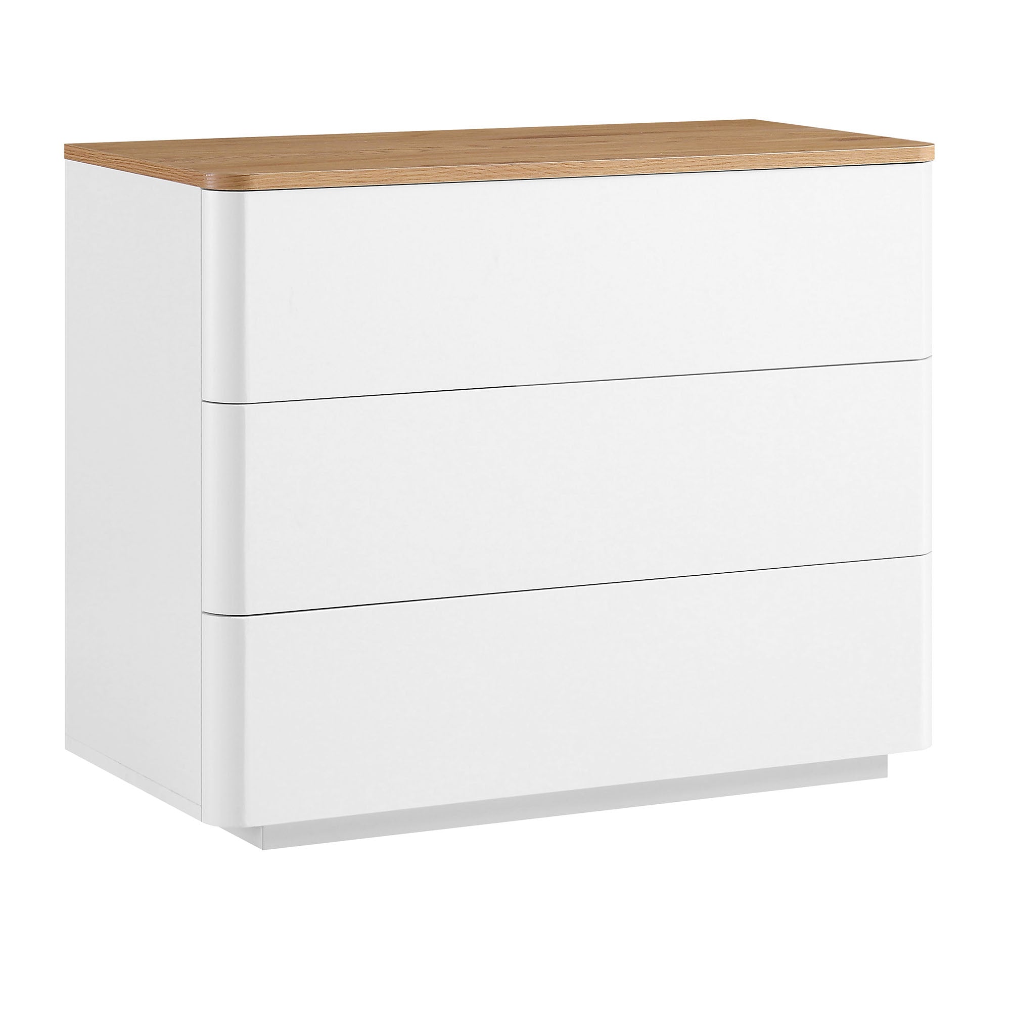 Agnes Curved Edge 3 Drawer Dresser