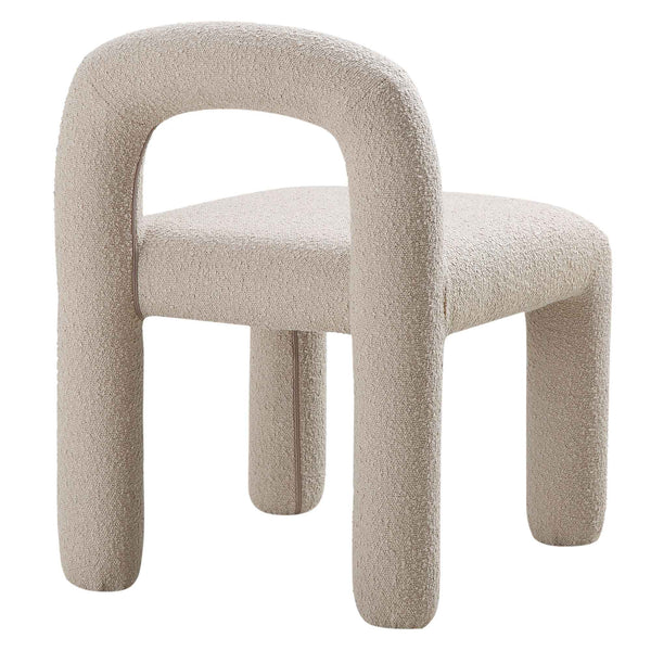 Libby Light Taupe Boucle Dining Chair