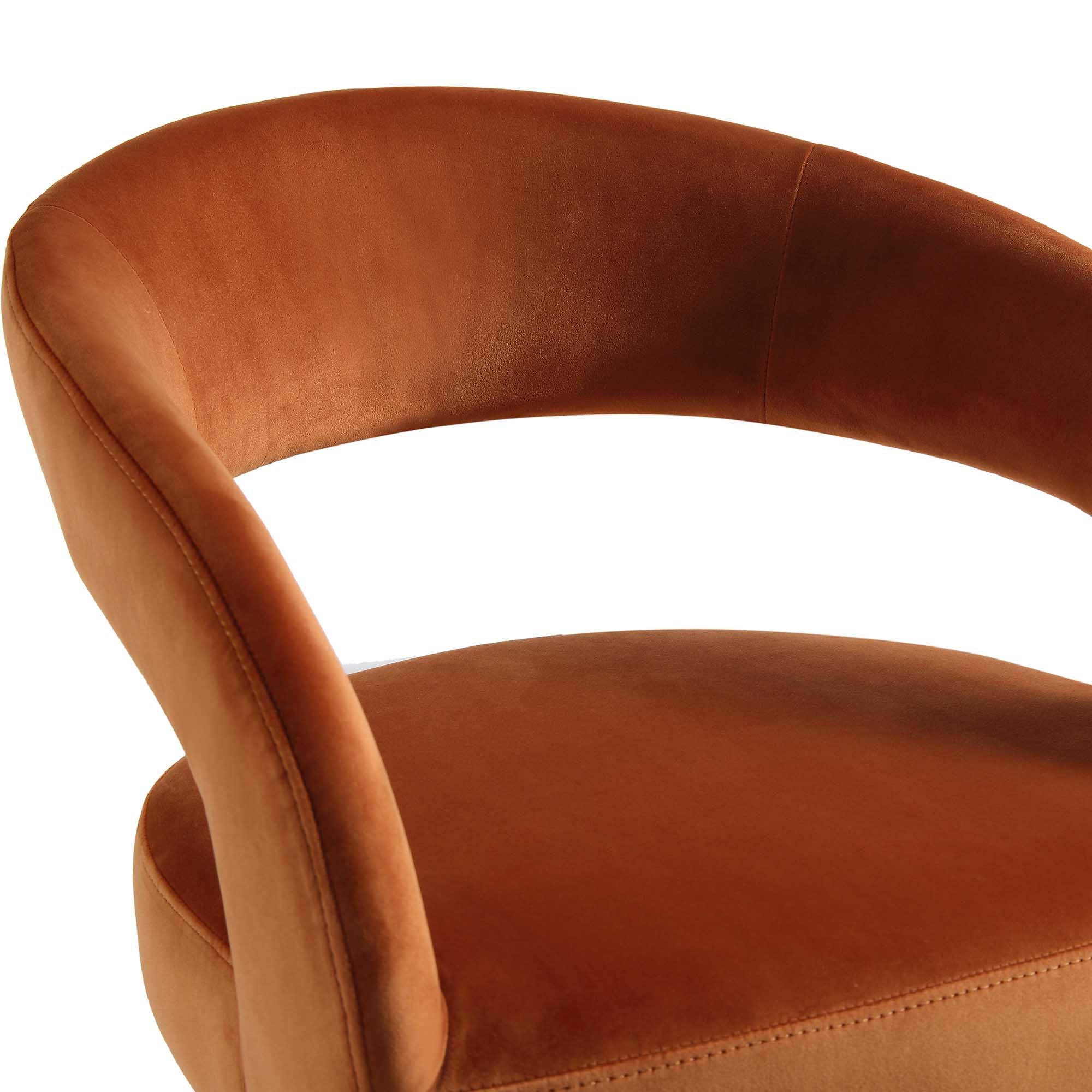 Buy Soft Velvet Rust Brown Lucca Swivel Pillow Accent Chair from the Next  UK online shop