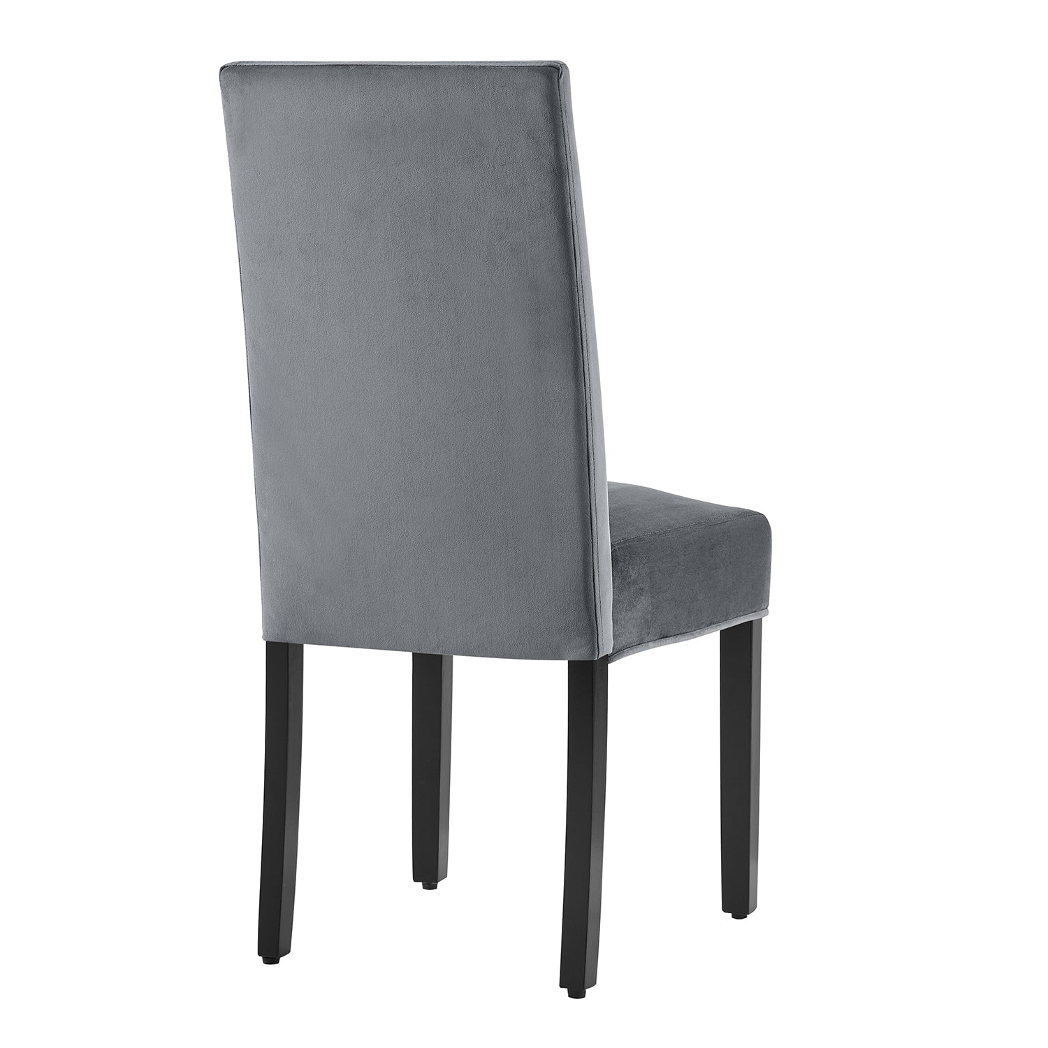 Maidwell Set of 2 Grey Velvet Dining Chairs