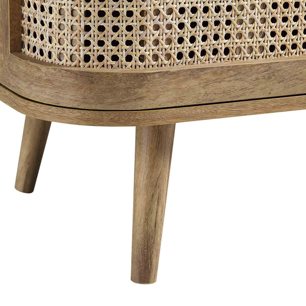 Izzy Curved Rattan 63