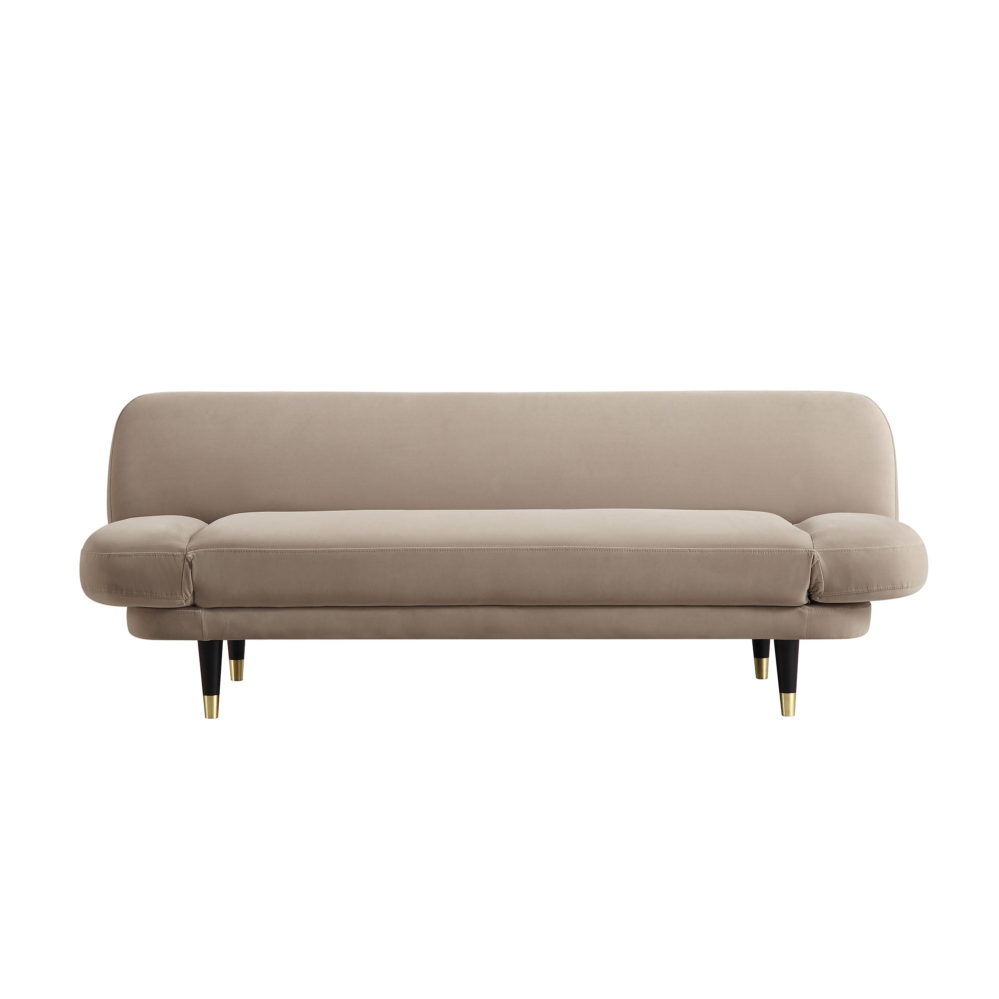 Solna 2-Seater Sofa Bed, Mink Velvet