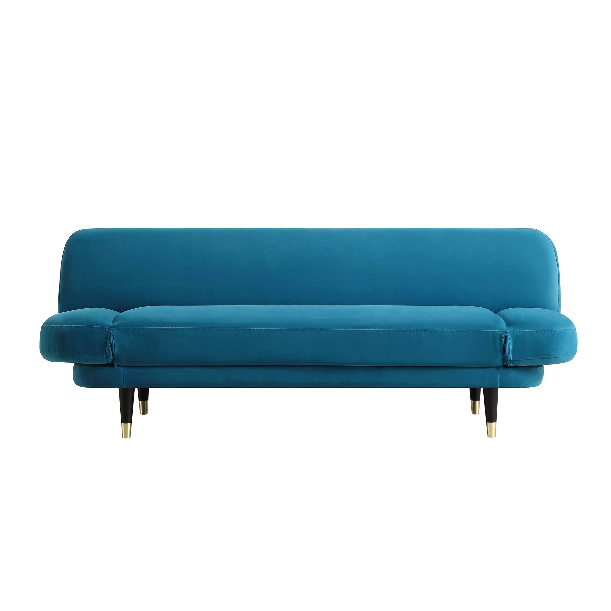 Solna 2-Seater Sofa Bed, Teal Velvet