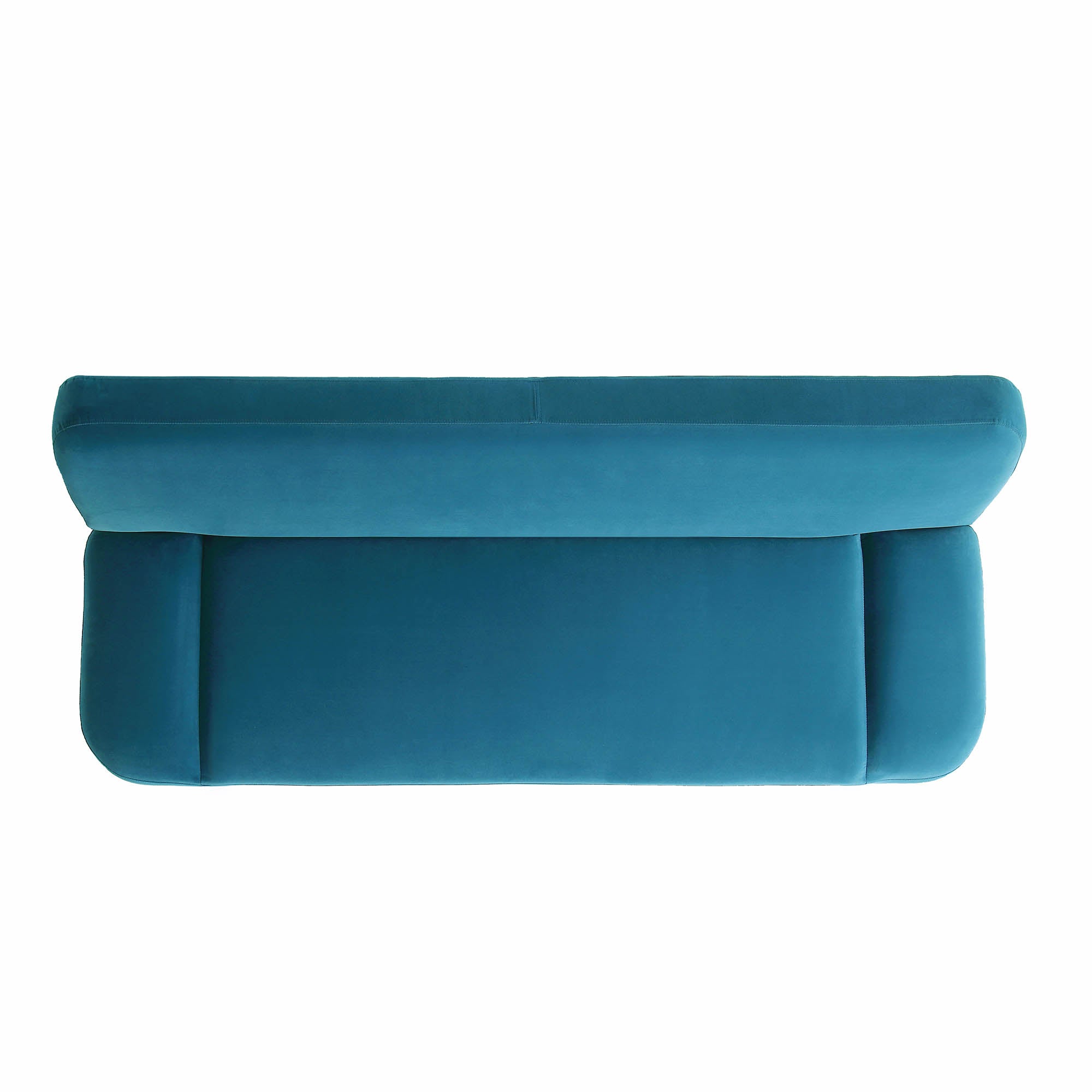 Solna 2-Seater Sofa Bed, Teal Velvet