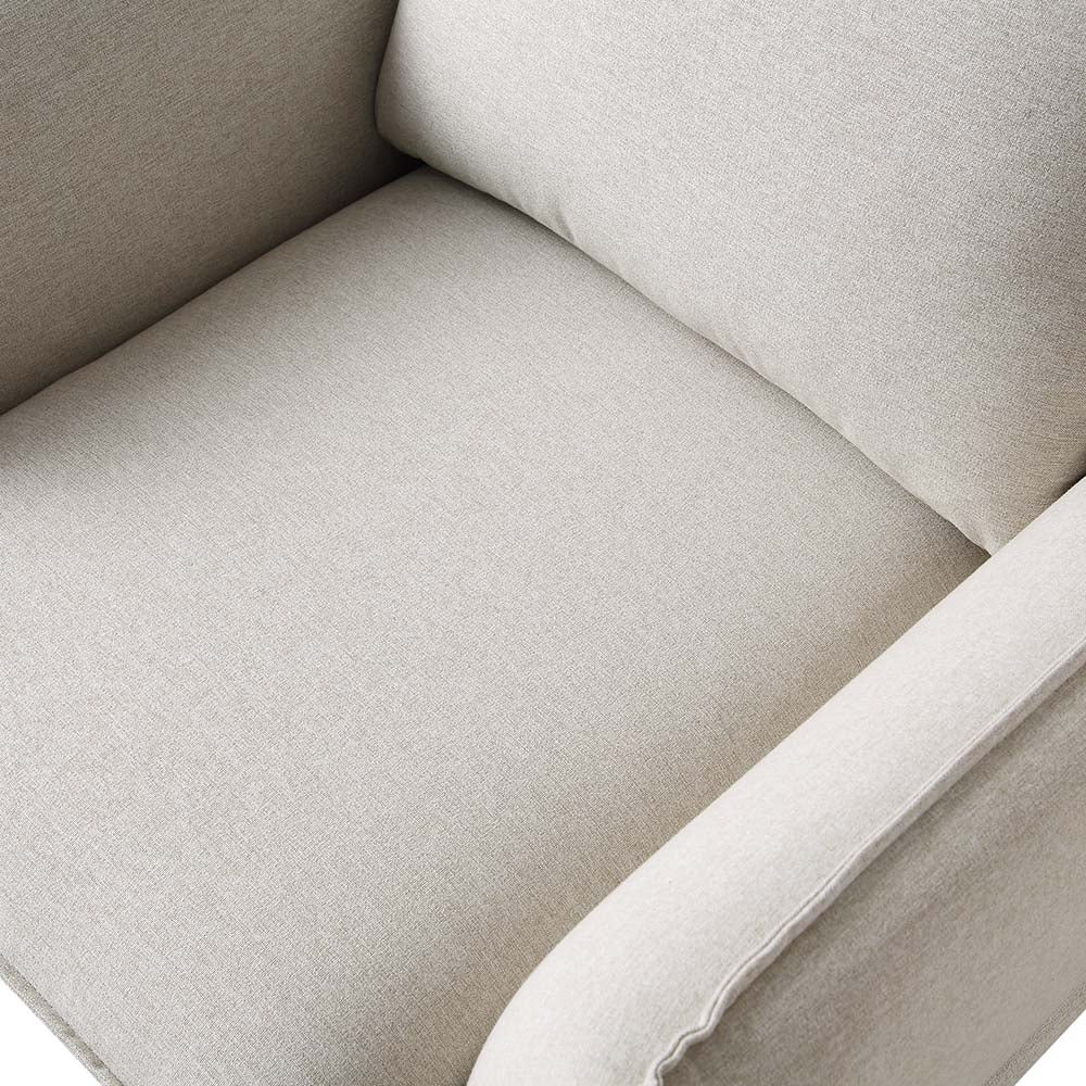 Obriel Oatmeal Fabric Armchair